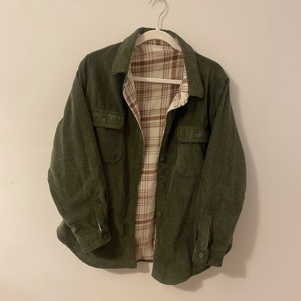 Reversible Corduroy Flannel